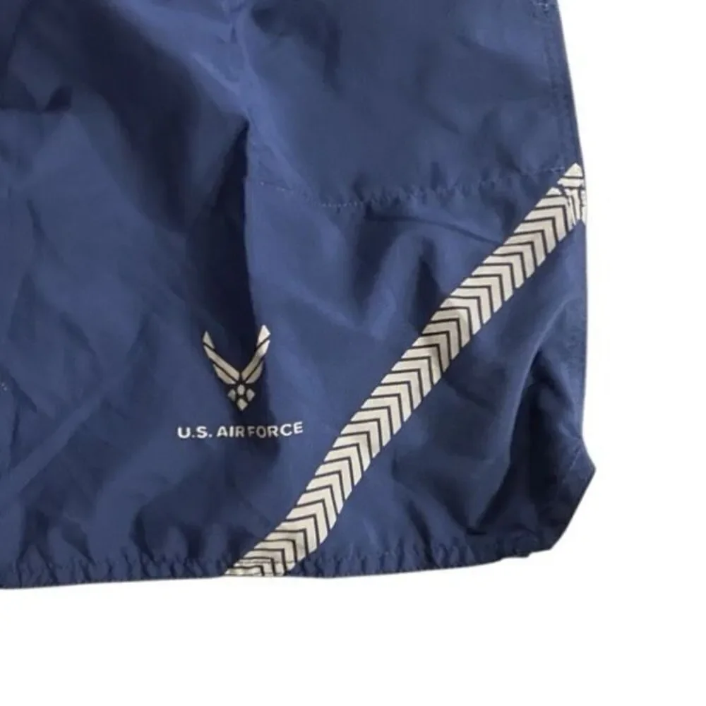 US Air Force swim trunks blue made in the USA standard issued